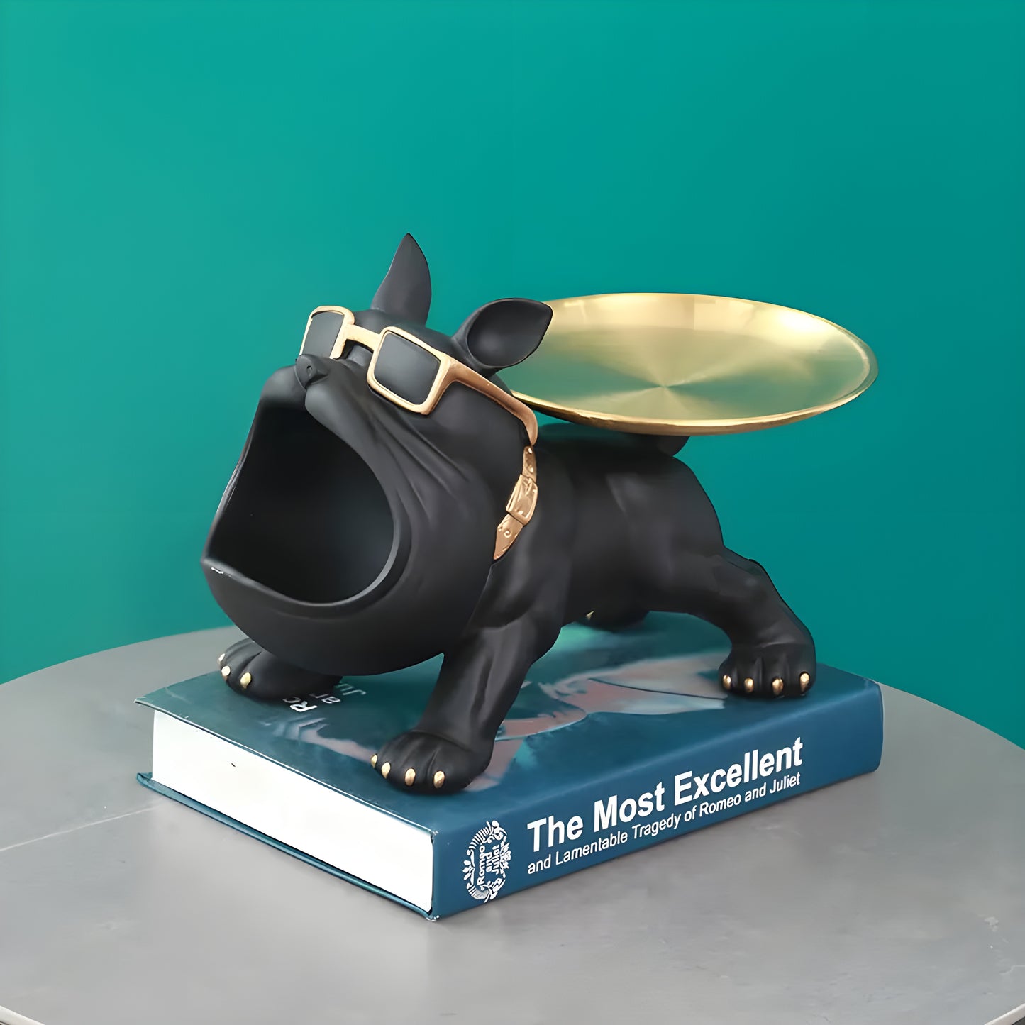 Bulldog™ | Fransk Bulldog Figur med Oppbevaring