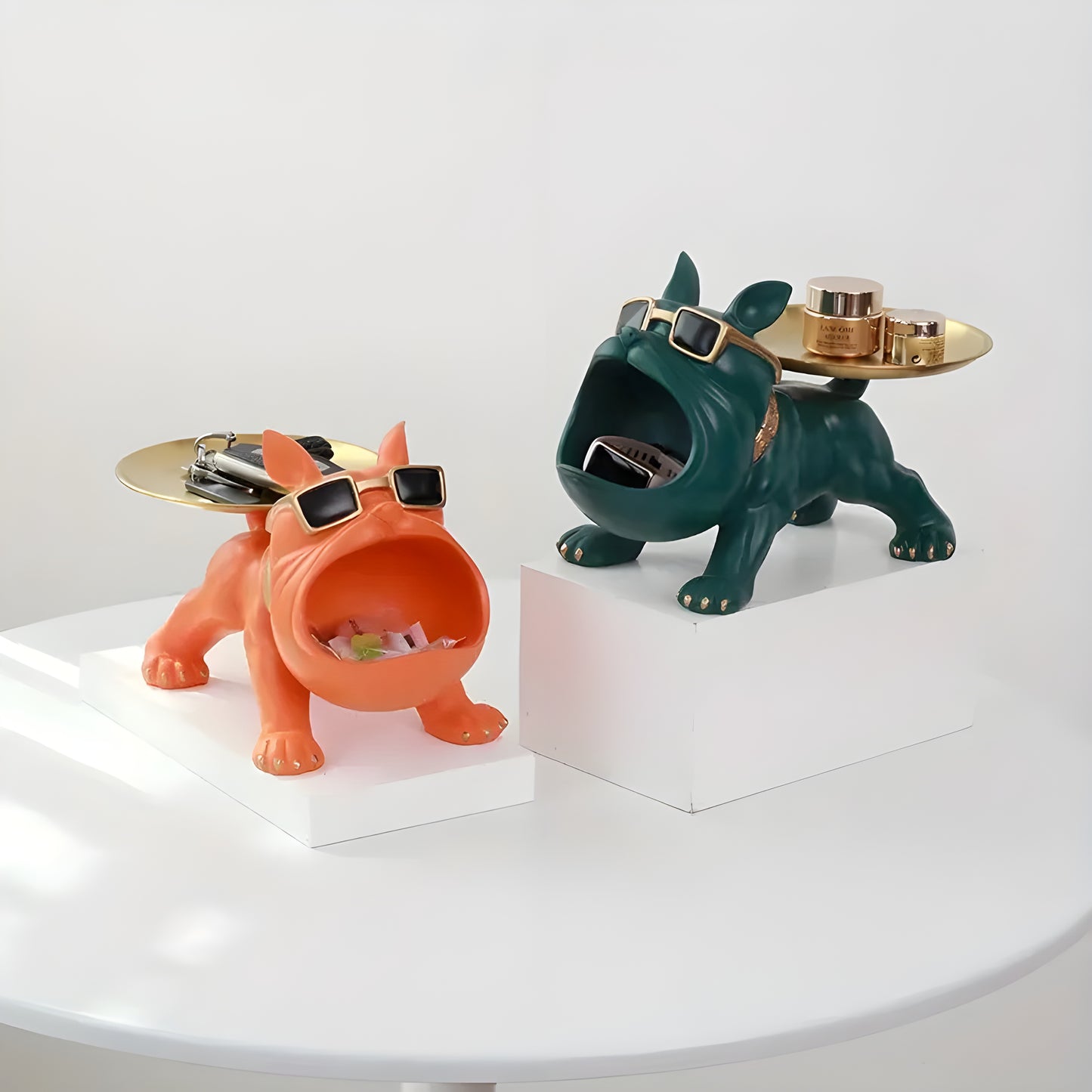 Bulldog™ | Fransk Bulldog Figur med Oppbevaring