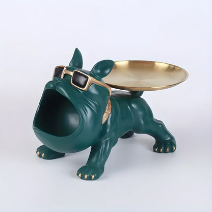 Bulldog™ | Fransk Bulldog Figur med Oppbevaring