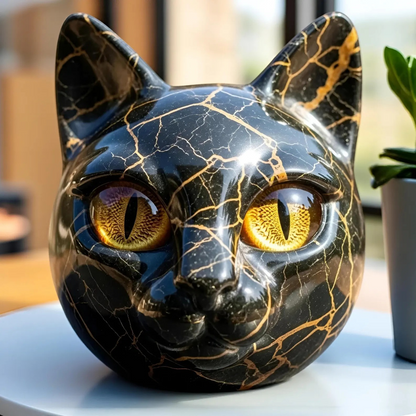 Hilda™ | Skulptur av Svart Katt