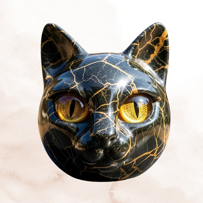 Hilda™ | Skulptur av Svart Katt