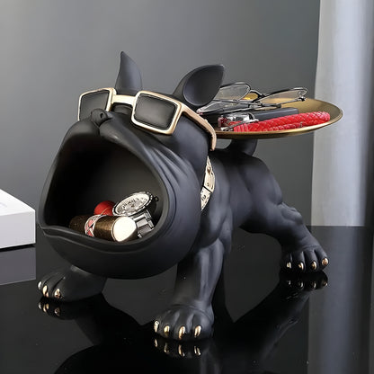 Bulldog™ | Fransk Bulldog Figur med Oppbevaring